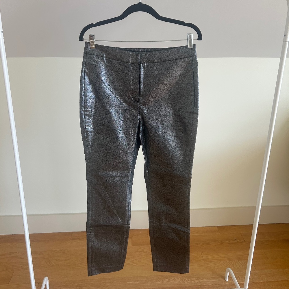 🔥 Walter Baker Leo Pant in Silver – Size 6 – MSRP $158 – NWT